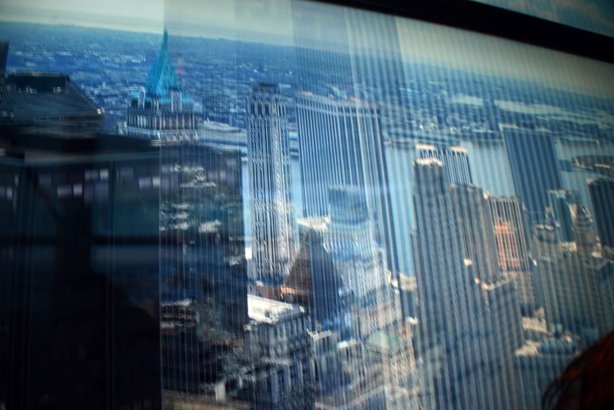 14 A Video Showing Manhattan Over The Years Plays In The Elevator To The One World Trade Center Observatory